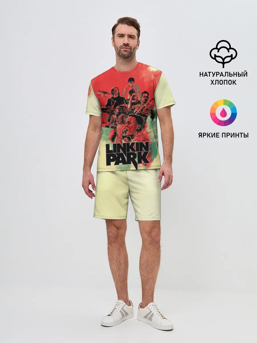 Мужской костюм с шортами / LINKIN PARK