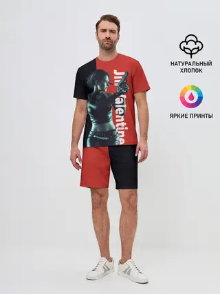 Мужской костюм с шортами / RE3 | Jill Valentine