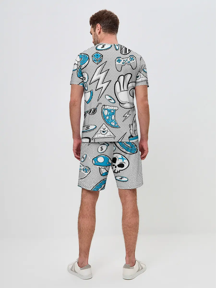 Мужской костюм с шортами / Gamer Style