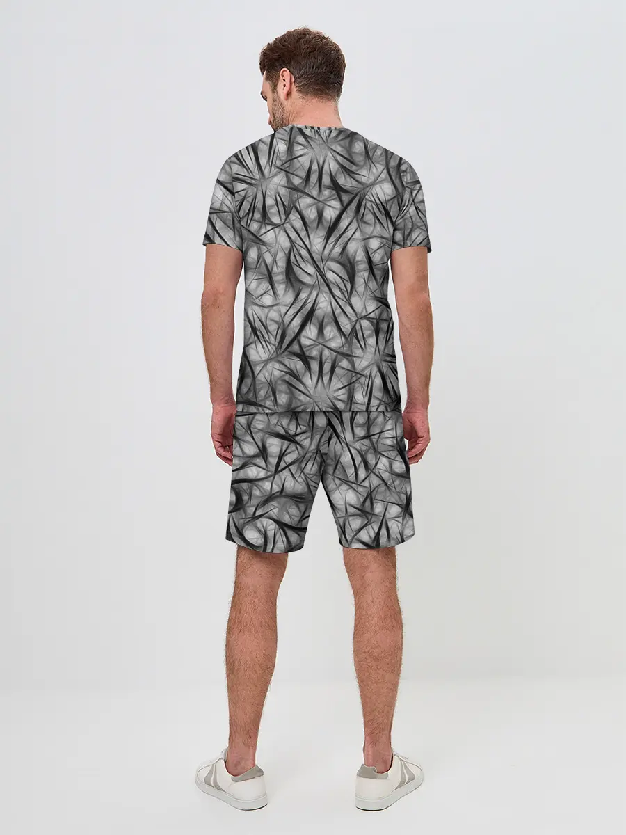 Мужской костюм с шортами / Черепа
