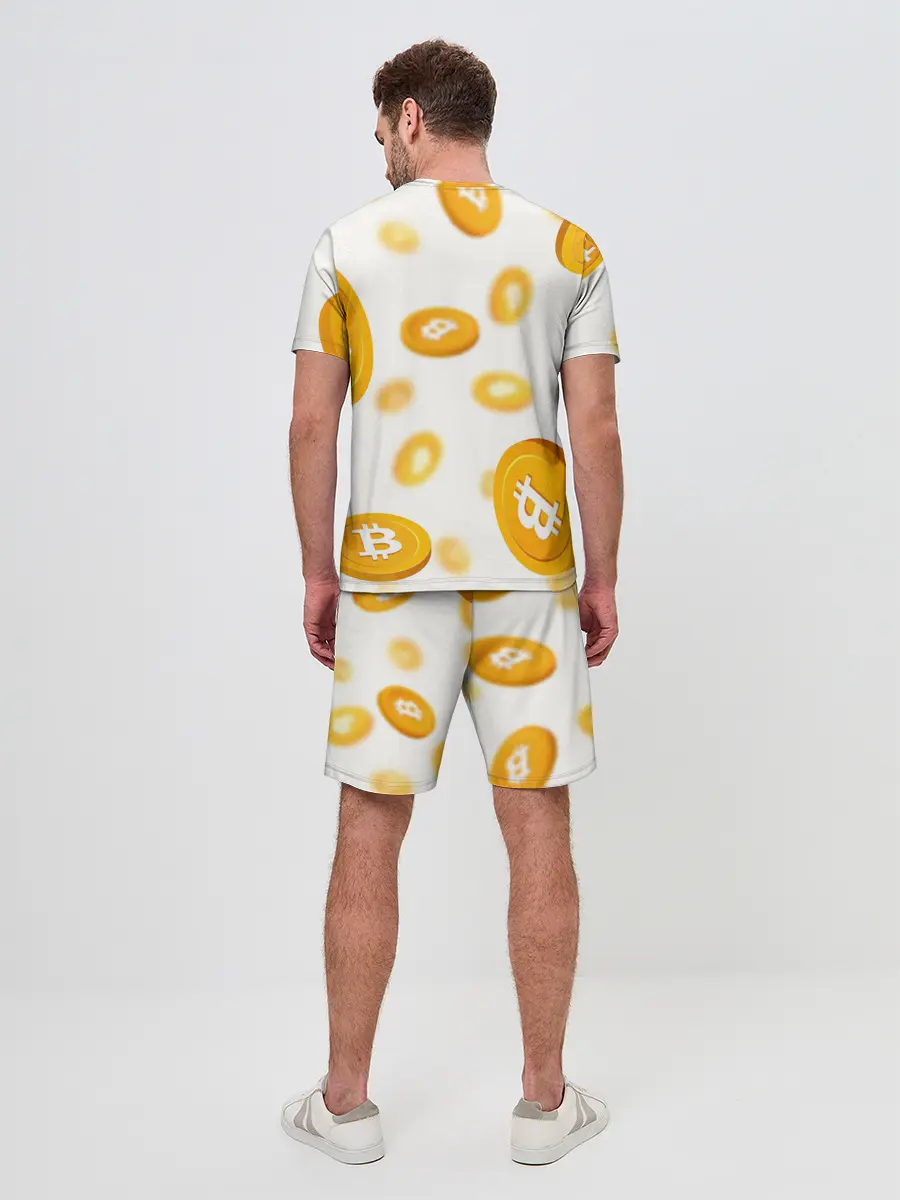 Мужской костюм с шортами / BITCOIN КРИПТОВАЛЮТА | CRYPTOCURRENCIES