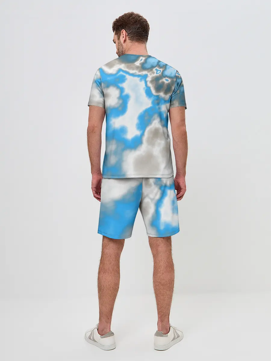 Мужской костюм с шортами / Абстракция