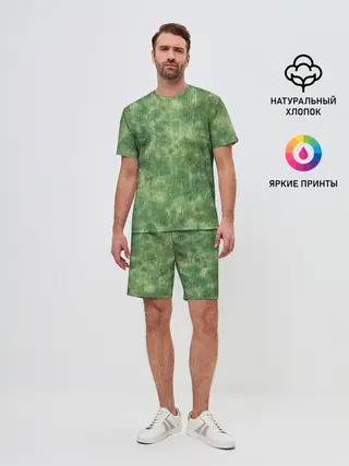 Мужской костюм с шортами / Одуванчики