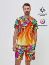 Мужской костюм с шортами / SLAVA MARLOW - Смайлики