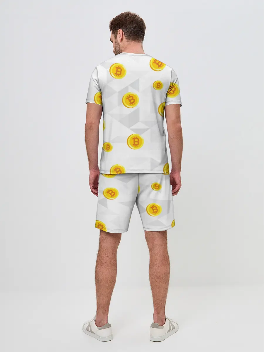 Мужской костюм с шортами / БИТКОИН | BITCOIN
