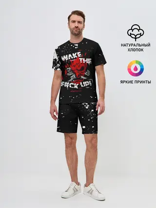 Мужской костюм с шортами / WAKE THE F#CK UP!
