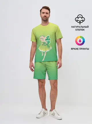 Мужской костюм с шортами / Фея клевера