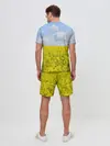 Мужской костюм с шортами / Желтый цвет весны