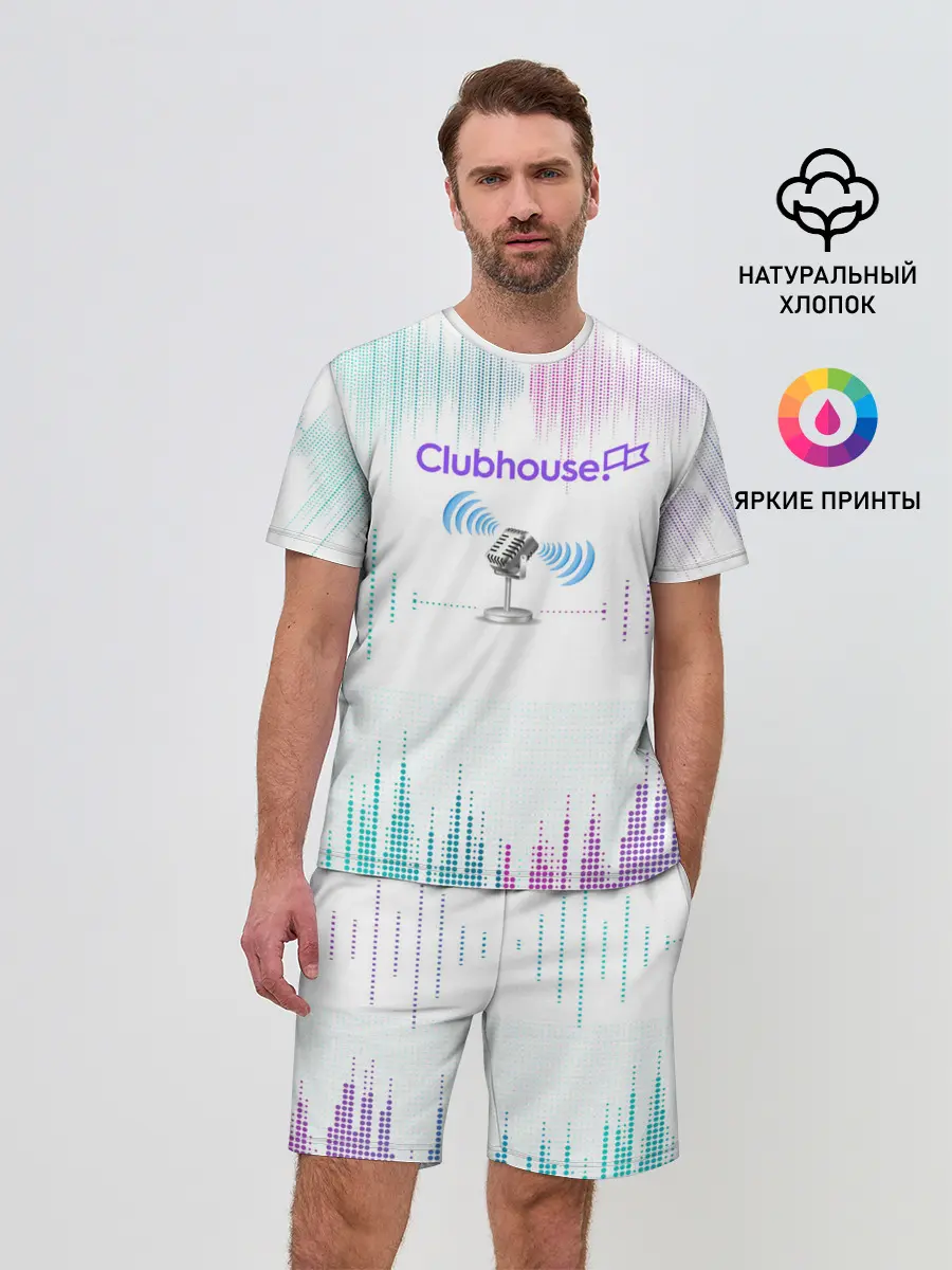 Мужской костюм с шортами / clubhouse