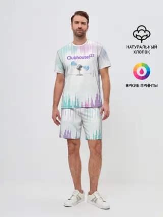 Мужской костюм с шортами / clubhouse