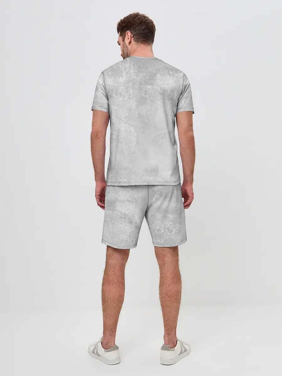 Мужской костюм с шортами / Билли Айлиш красочная