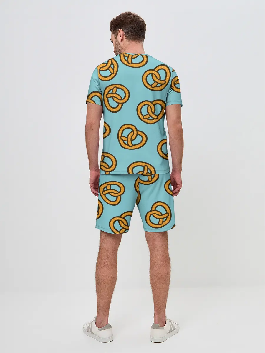 Мужской костюм с шортами / Крендели