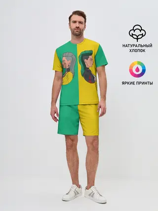 Мужской костюм с шортами / Бестия