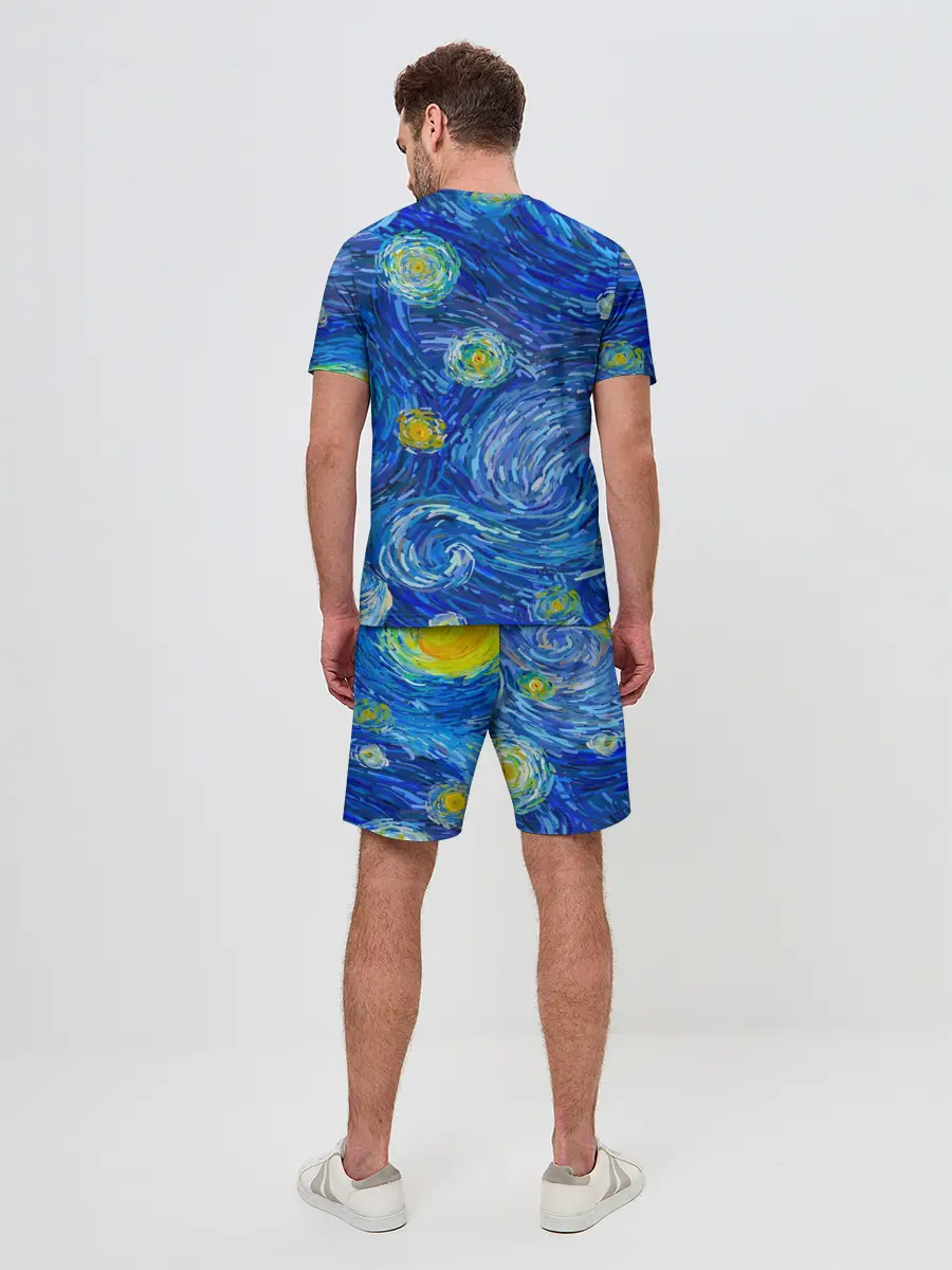 Мужской костюм с шортами / Ван Гог