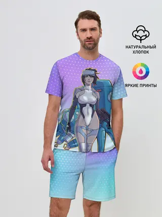 Мужской костюм с шортами / МОТОКО КУСАНАГИ