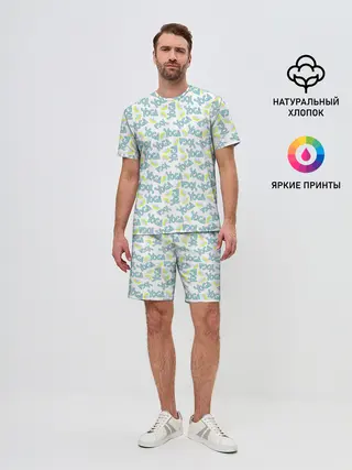 Мужской костюм с шортами / Yoga