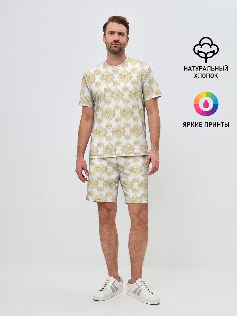 Мужской костюм с шортами / Лотос