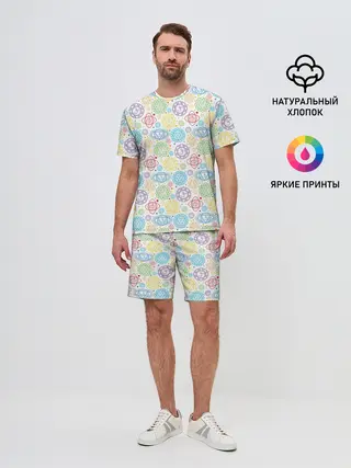 Мужской костюм с шортами / Чакры