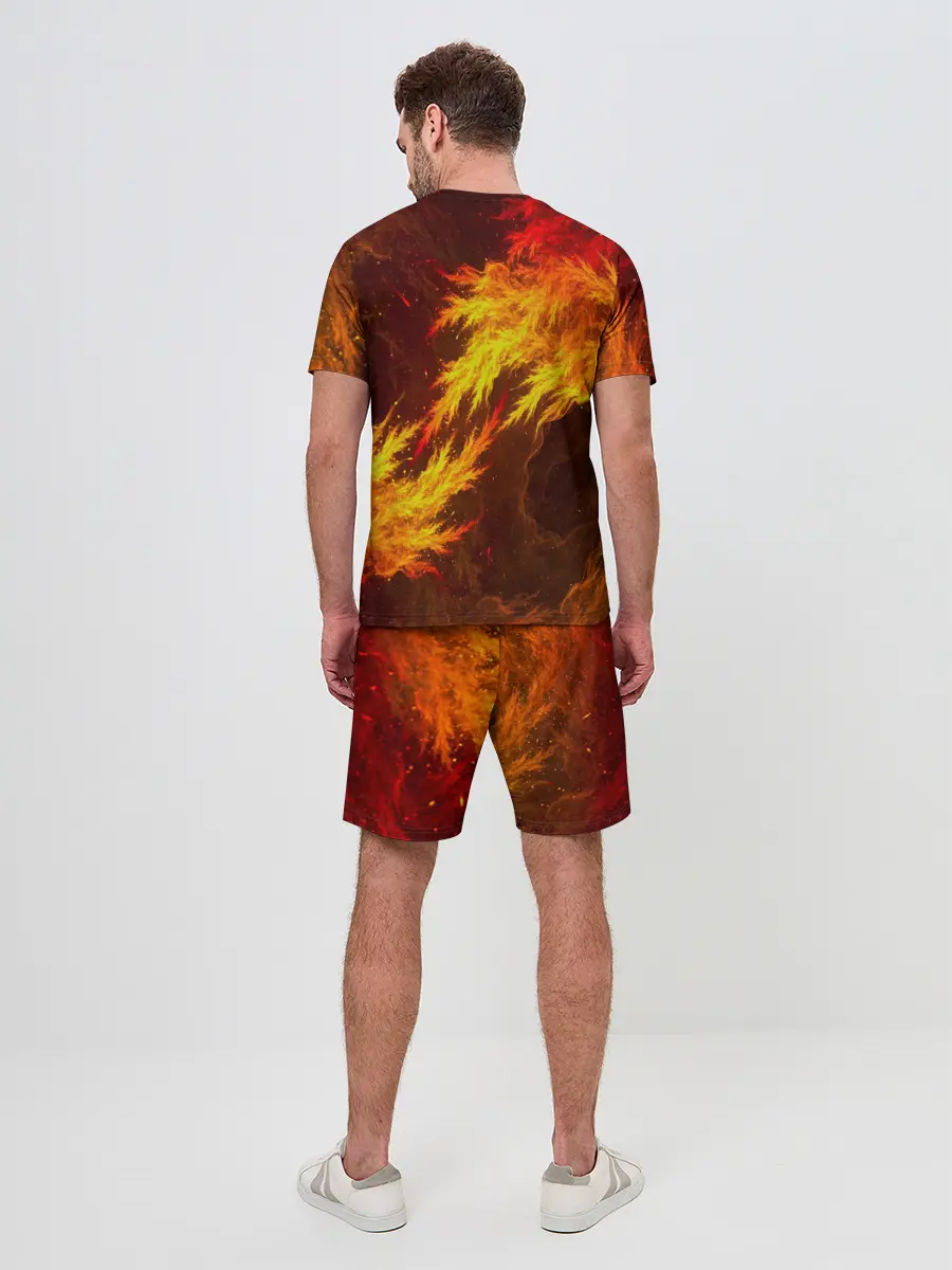 Мужской костюм с шортами / Битва огней