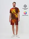 Мужской костюм с шортами / Битва огней
