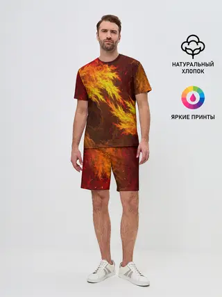 Мужской костюм с шортами / Битва огней