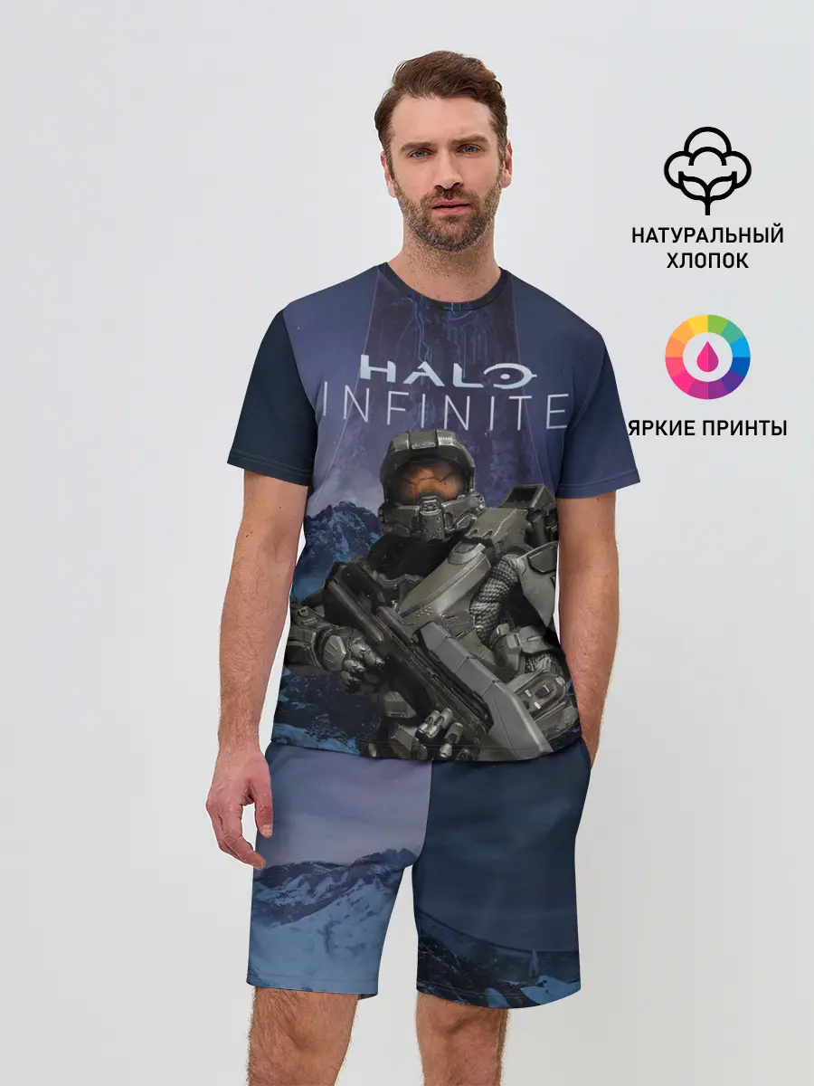Мужской костюм с шортами / Halo Infinite