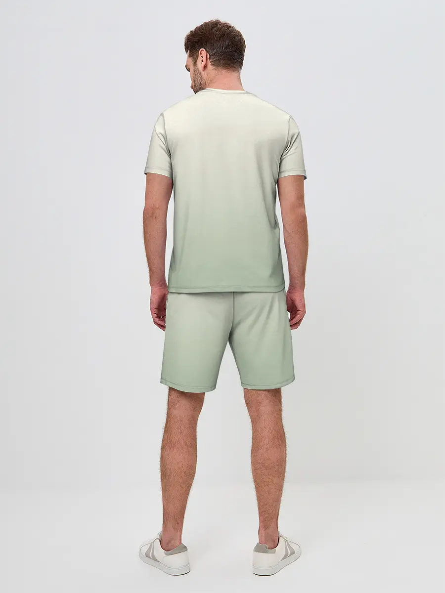 Мужской костюм с шортами / девушка кимоно зима Япония кот