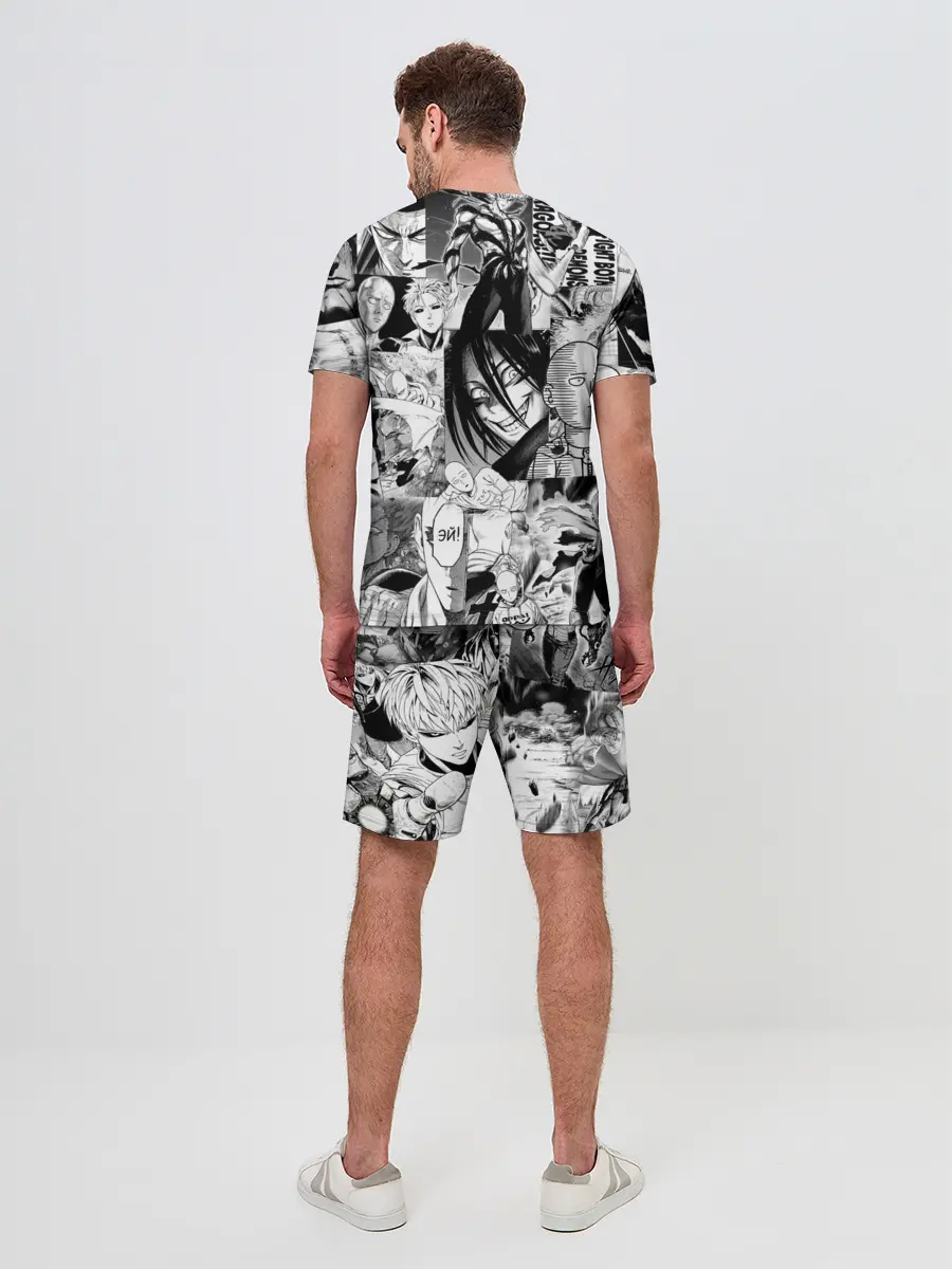 Мужской костюм с шортами / One-Punch Man