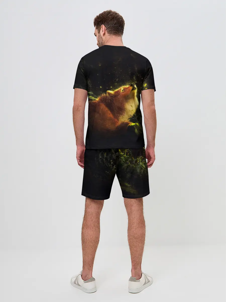 Мужской костюм с шортами / Лисица