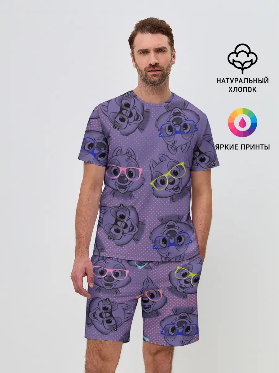 Мужской костюм с шортами / Chip n Dale