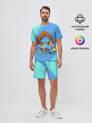 Мужской костюм с шортами / Сларк | Dota 2