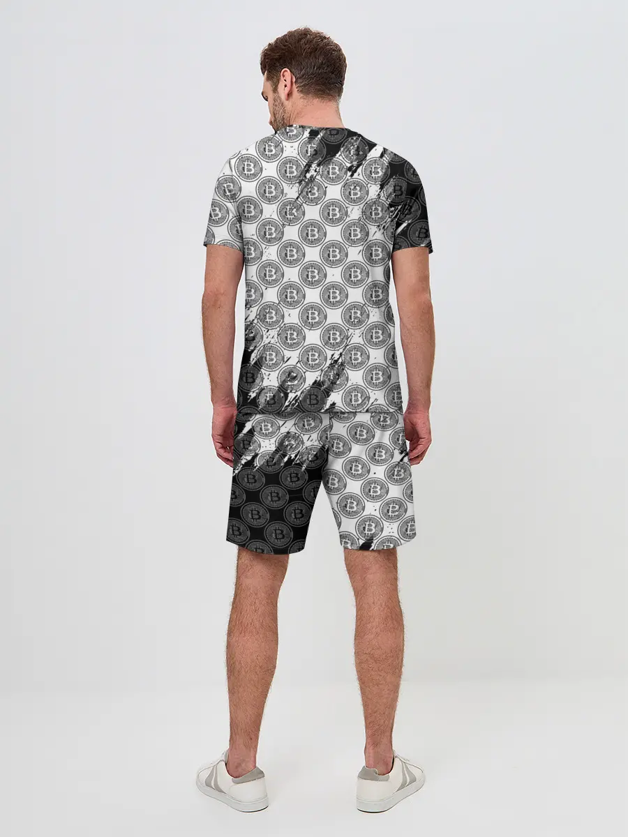 Мужской костюм с шортами / Bitcoin