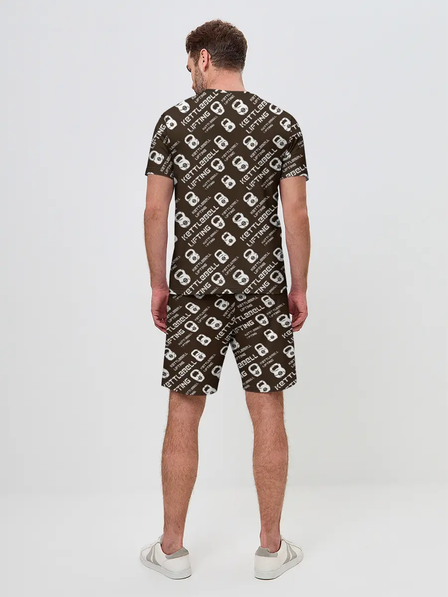 Мужской костюм с шортами / Гири