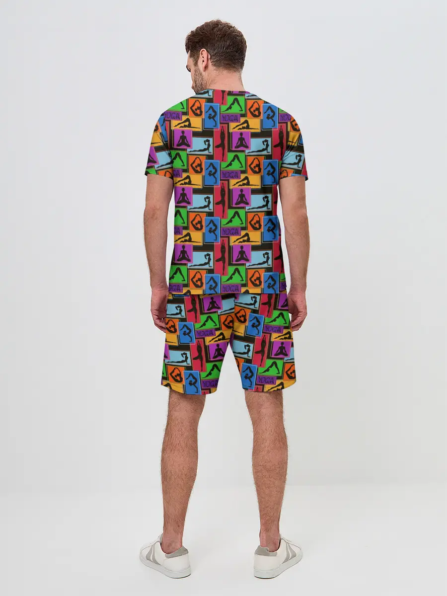 Мужской костюм с шортами / Йога