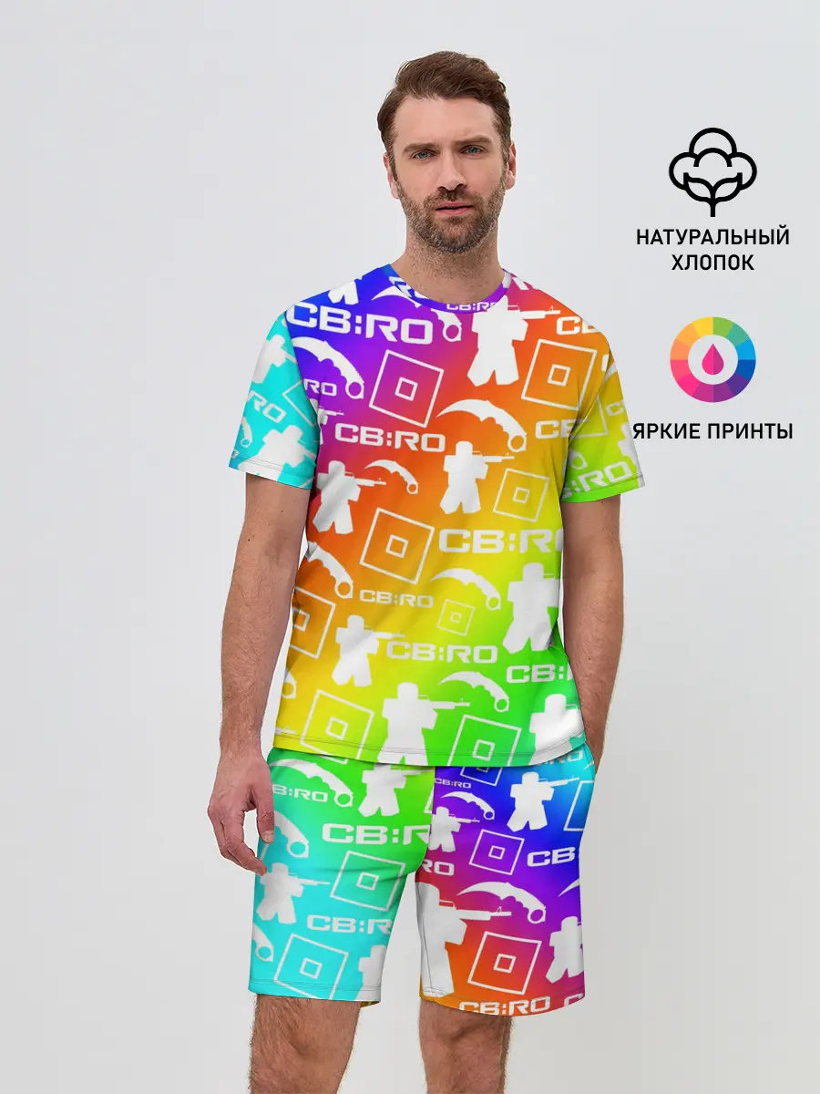 Мужской костюм с шортами / COUNTER BLOX