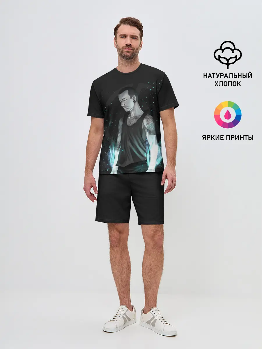 Мужской костюм с шортами / Линкин Парк