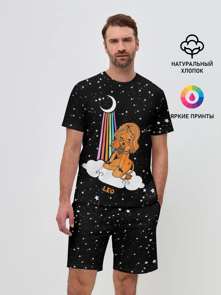 Мужской костюм с шортами / Львица