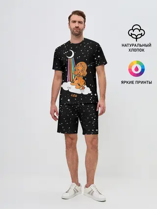 Мужской костюм с шортами / Львица