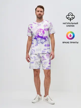 Мужской костюм с шортами / LIL PEEP