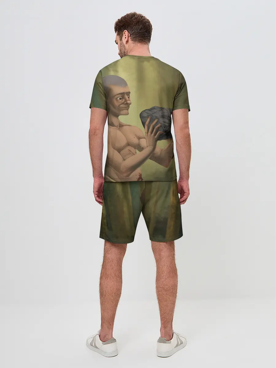 Мужской костюм с шортами / Rust