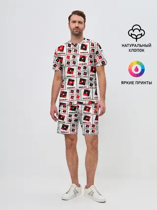 Мужской костюм с шортами / ROBLOX