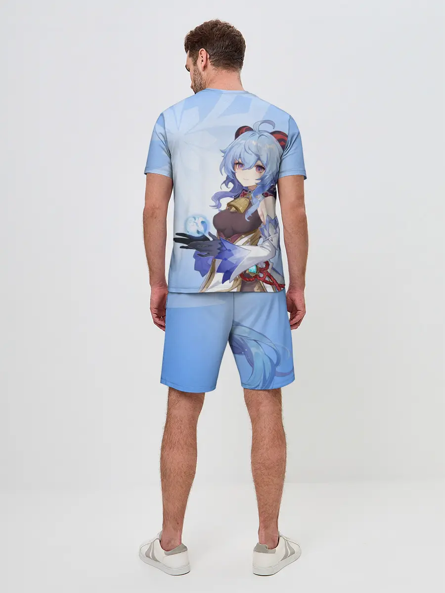 Мужской костюм с шортами / GENSHIN IMPACT, ГАНЬ ЮЙ