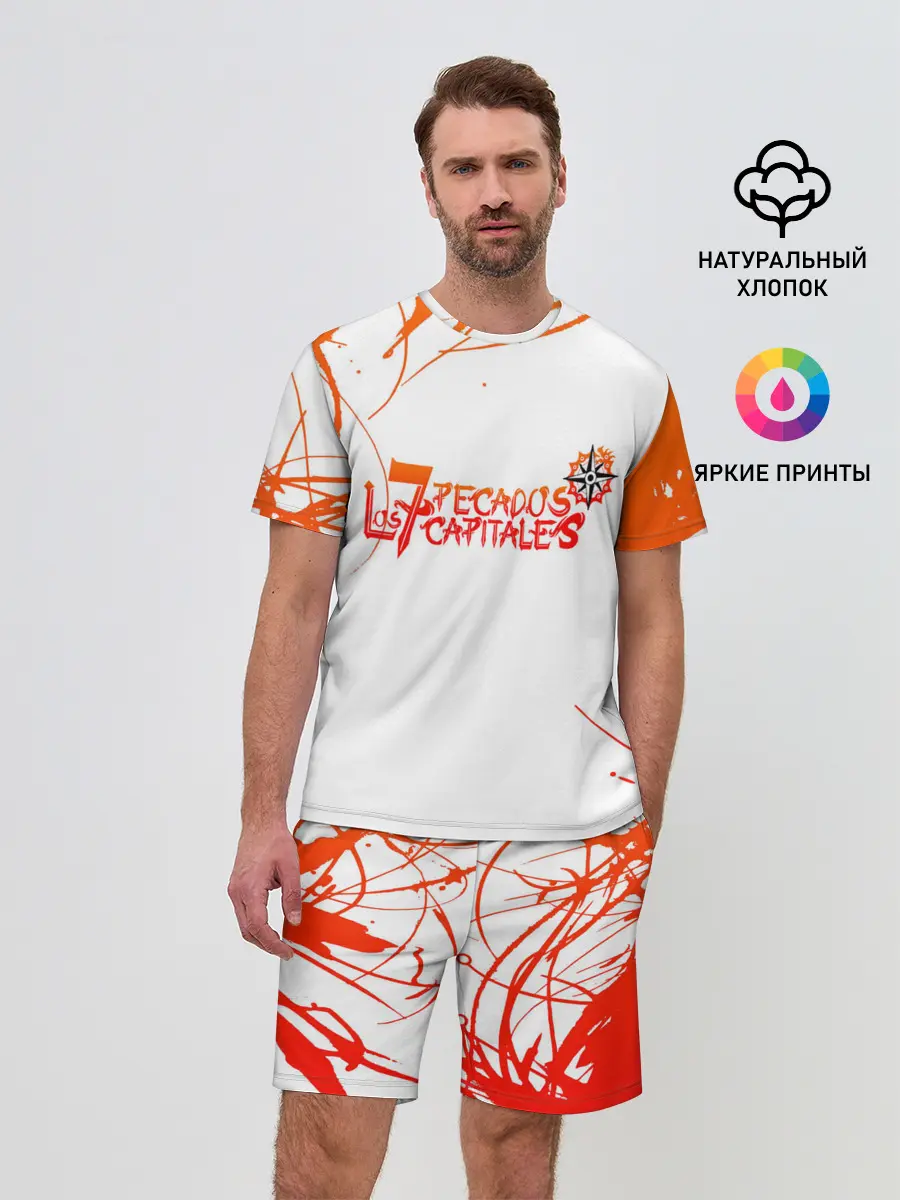 Мужской костюм с шортами / Nanatsu no Taizai logo