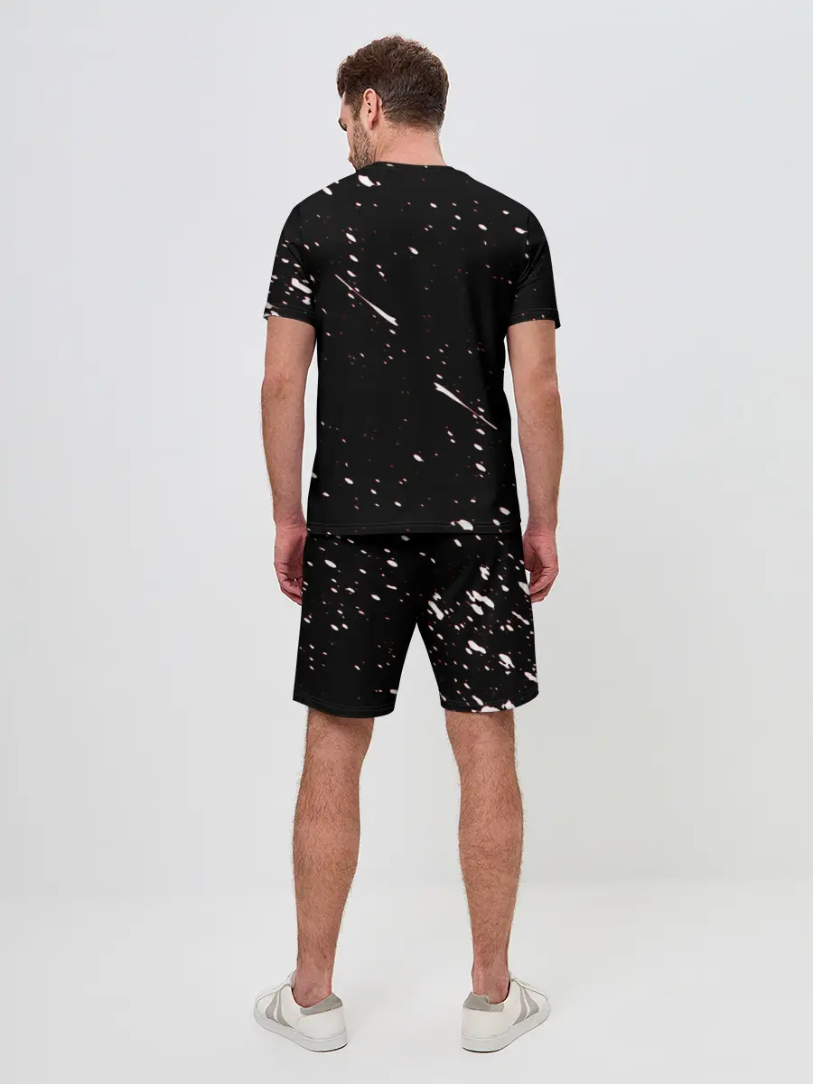 Мужской костюм с шортами / danganronpa logo