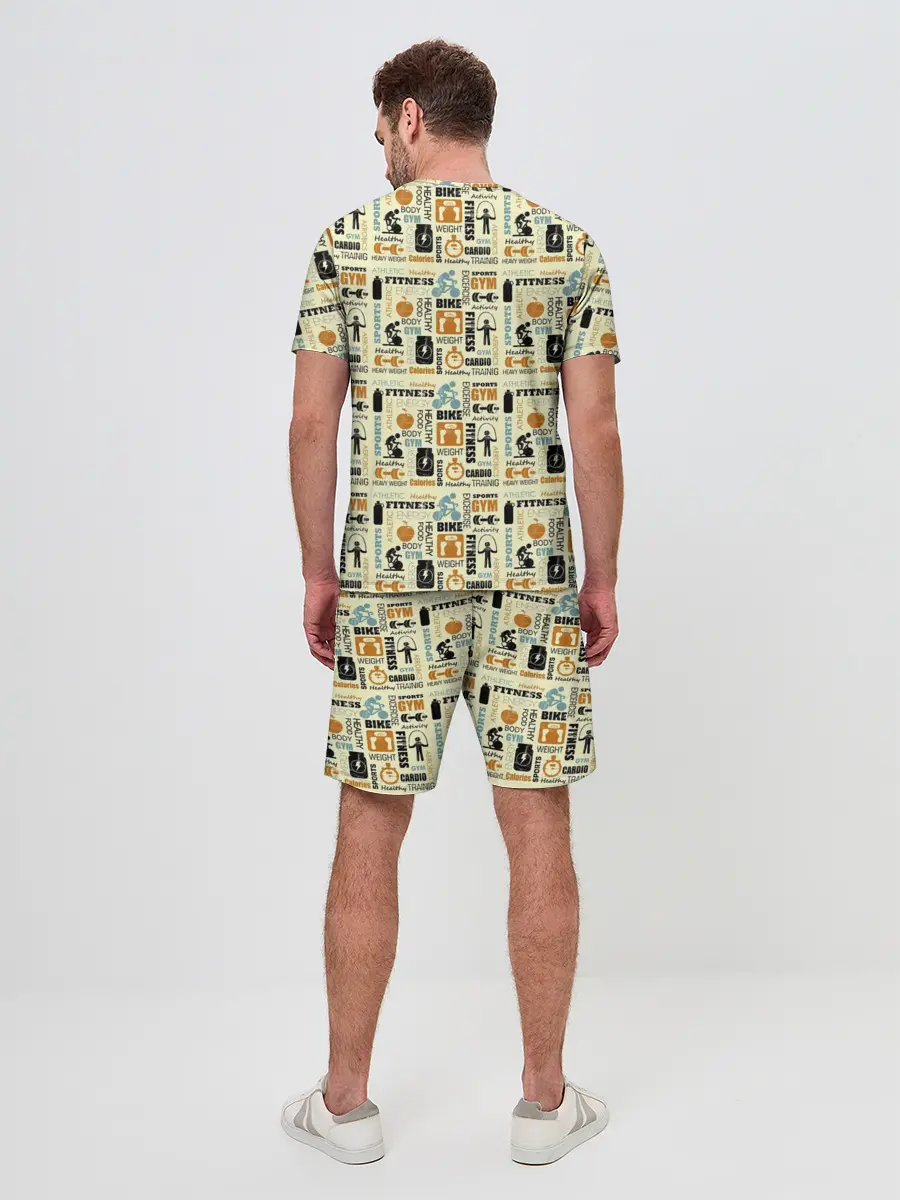 Мужской костюм с шортами / Спорт