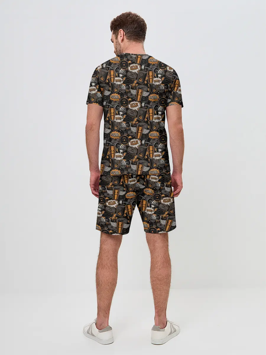 Мужской костюм с шортами / Качалка