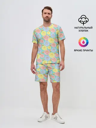 Мужской костюм с шортами / Йога