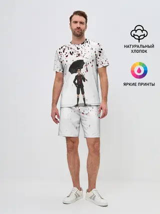 Мужской костюм с шортами / Академия Амбрелла