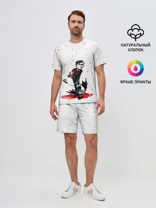 Мужской костюм с шортами / Академия Амбрелла