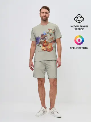 Мужской костюм с шортами / Fight me | Dota 2